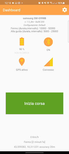 Android application SVT Driver screenshort