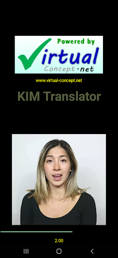 Android application KIM Translator PREMIUM screenshort