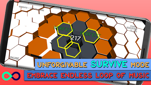 Hex Beat - Rhythm Game : Power Screenshot 3 - AppWisp.com