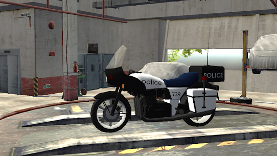Police Motorbike Road Rider For PC installation