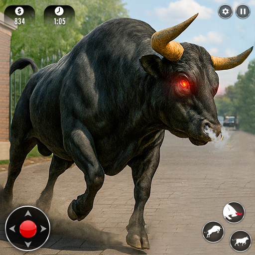 Bull Fighting Game Bull Games icon