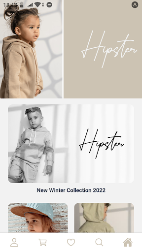 Android application Hipster screenshort