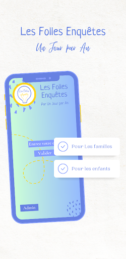 Android application Les Folles Enquêtes screenshort