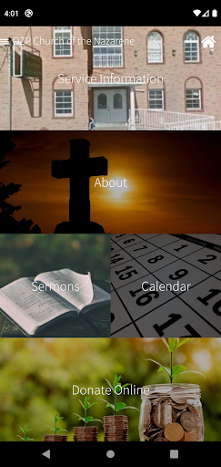Android application OZP Church of the Nazarene screenshort