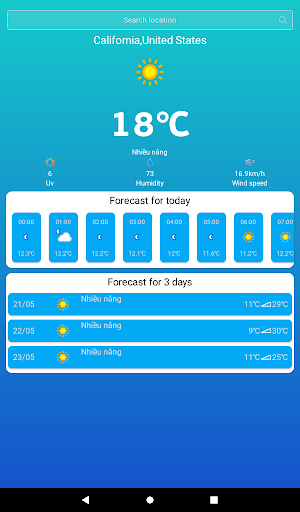 Weather Current Screen 3