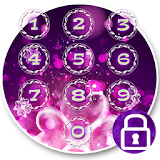 Purple Flower Love Locker Theme icon