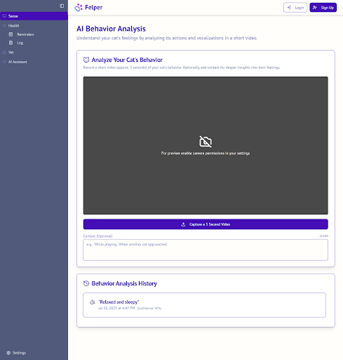 Felper Your AI Cat Companion