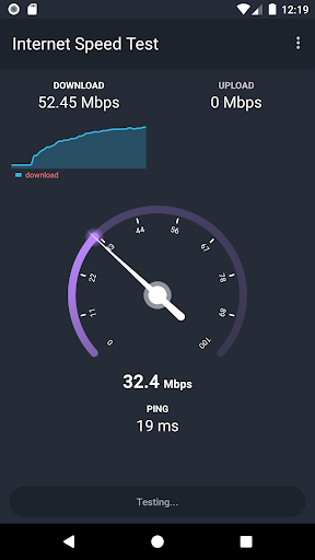 Fast Internet Speed Test Screen 2