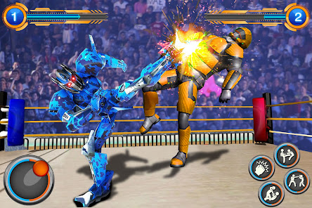 Real Robot Fighting Games 1.0 APK + Mod (Unlimited money) untuk android