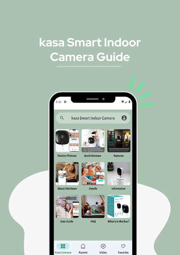 Android application kasa Smart Indoor Camera Guide screenshort