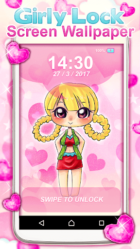女の子のためのロック画面 By Cutie Pie Apps Zone Google Play 日本 Searchman アプリマーケットデータ