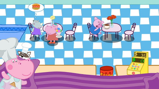 Kids cafe. Funny kitchen game  screenshots 1