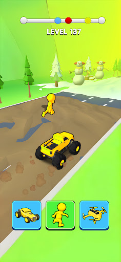 Android application Shape Evolution: Race and Run screenshort