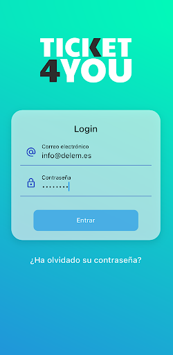 Android application Ticket4you screenshort