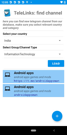 Telelinks - add or join groups