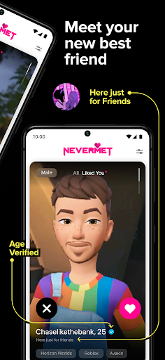 Nevermet - VR Dating Metaverse 3