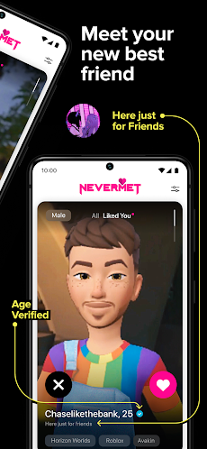 Nevermet - VR Dating Metaverseのおすすめ画像3