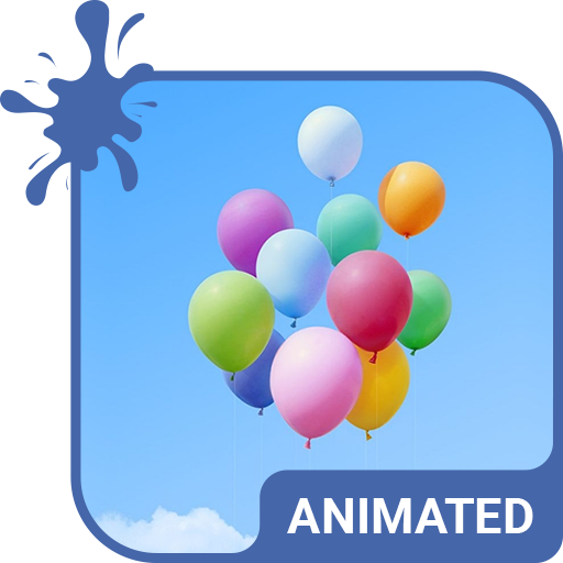 Sky Balloons Animated Keyboard + Live Wallpaper Изтегляне на Windows