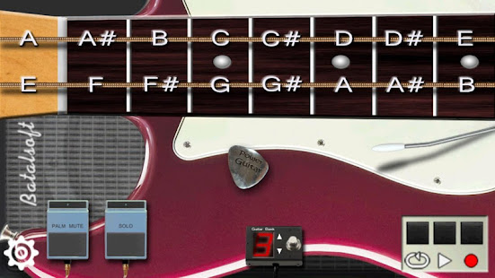 Power guitar HD 🎸 chords, guitar solos, palm mute 3.4.1 screenshots 1