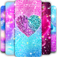 Glitter galaxy live wallpaper