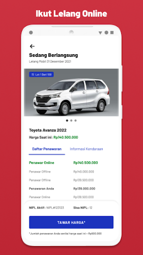 AltoLelangMobile Screen 2