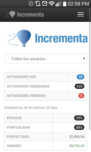 Incrementa Screenshot 2 - AppWisp.com