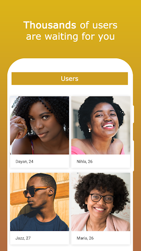 African Dating - Meet & Chat Screen 2