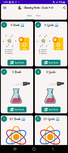 Android application Chemistry Books : Grade 9 - 12 screenshort