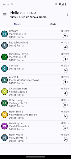 Anteprima dell'app