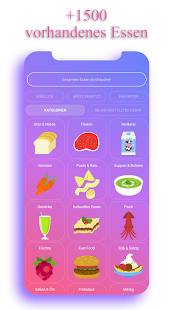 Kalorienzähler - EasyFit Screenshot