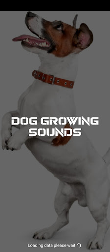 Android application dog growing sounds screenshort