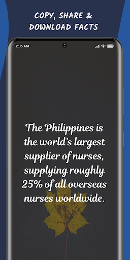 Facts - Did You Know ? Screen 3