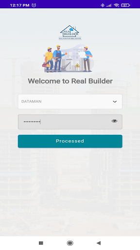 Android application Real Builder screenshort