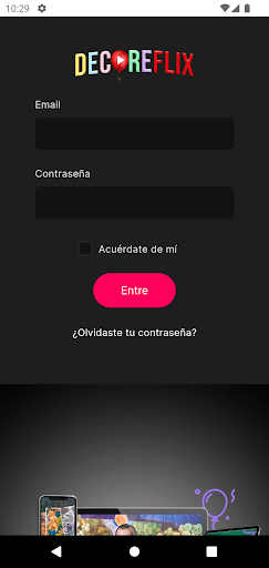 Android application Decoreflix screenshort