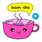 Cover Image of Download Figurinhas Bom dia e Boa noite  APK