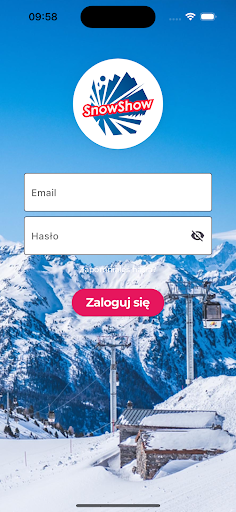 Android application SnowShow screenshort