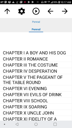 Android application Book, Penrod screenshort