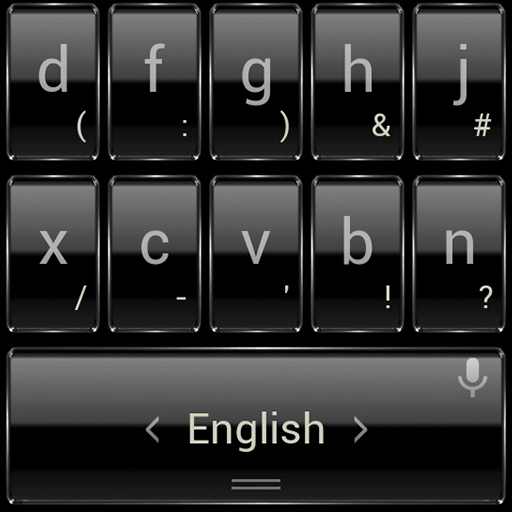 Keyboard Theme Frame Black  Icon