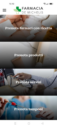 Android application Farmacia de Michelis screenshort