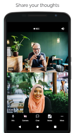 Android application Discussions screenshort