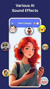 Voice Changer by Sound Effects MOD APK (Mở Khóa Pro) 3