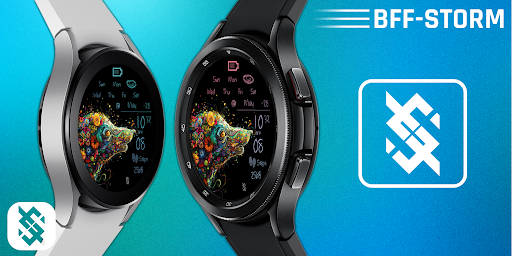 BFF56- Neon Art Fox and Flower screenshot 4