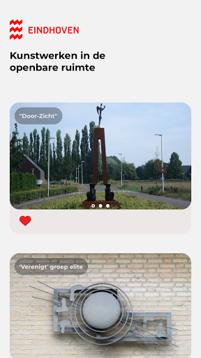 Android application Kunst in Eindhoven screenshort