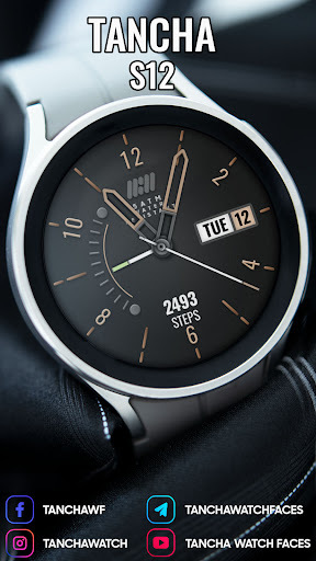 Tancha S12 Analog Watch Face