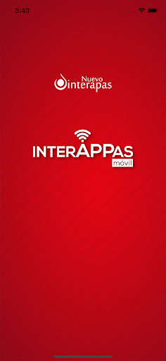 Android application INTERAPPAS móvil screenshort