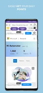 Bing Rewards Automator