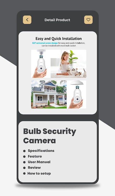 Bulb Security Camera App Guideのおすすめ画像3