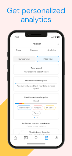 Screenshot of Clear: Social Skincare Tracker