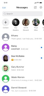 Messages - Texting OS 17 Screenshot