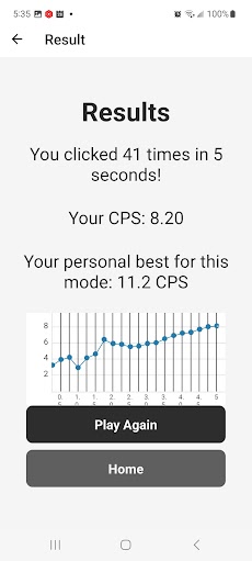 CPS Test Pro- Click Speed Testのおすすめ画像5